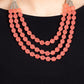 Summer Surprise - Orange - Paparazzi Necklace Image