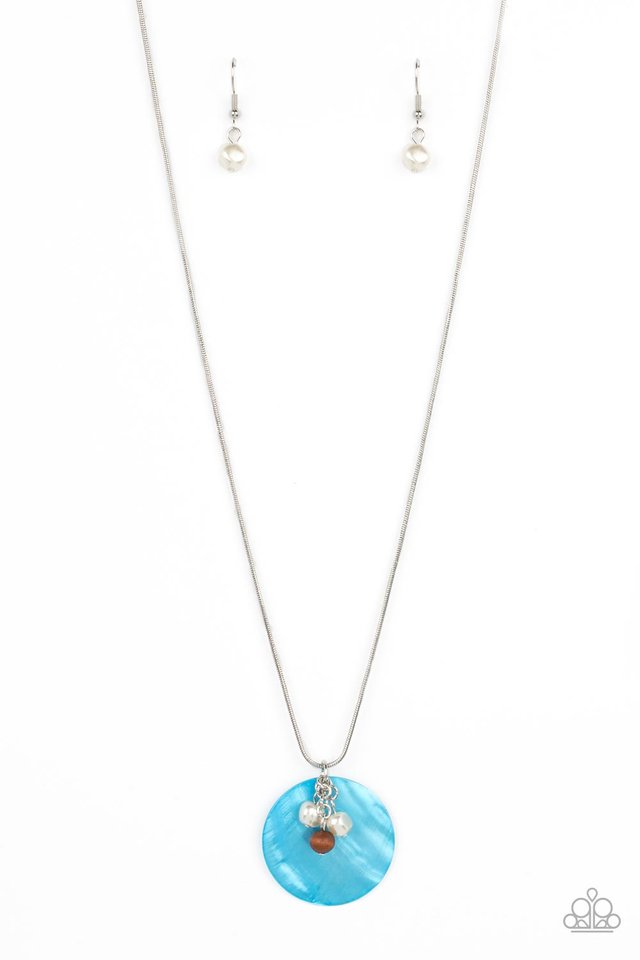 Beach House Harmony - Blue - Paparazzi Necklace Image