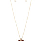 Beach House Harmony - Brown - Paparazzi Necklace Image