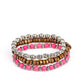 ESCAPADE Route - Pink - Paparazzi Bracelet Image