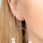 Catch a Breeze - White - Paparazzi Earring Image