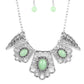 Glimmering Groves - Green - Paparazzi Necklace Image