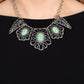 Glimmering Groves - Green - Paparazzi Necklace Image