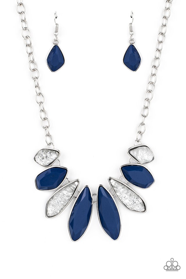 Crystallized Couture - Blue - Paparazzi Necklace Image