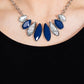 Crystallized Couture - Blue - Paparazzi Necklace Image