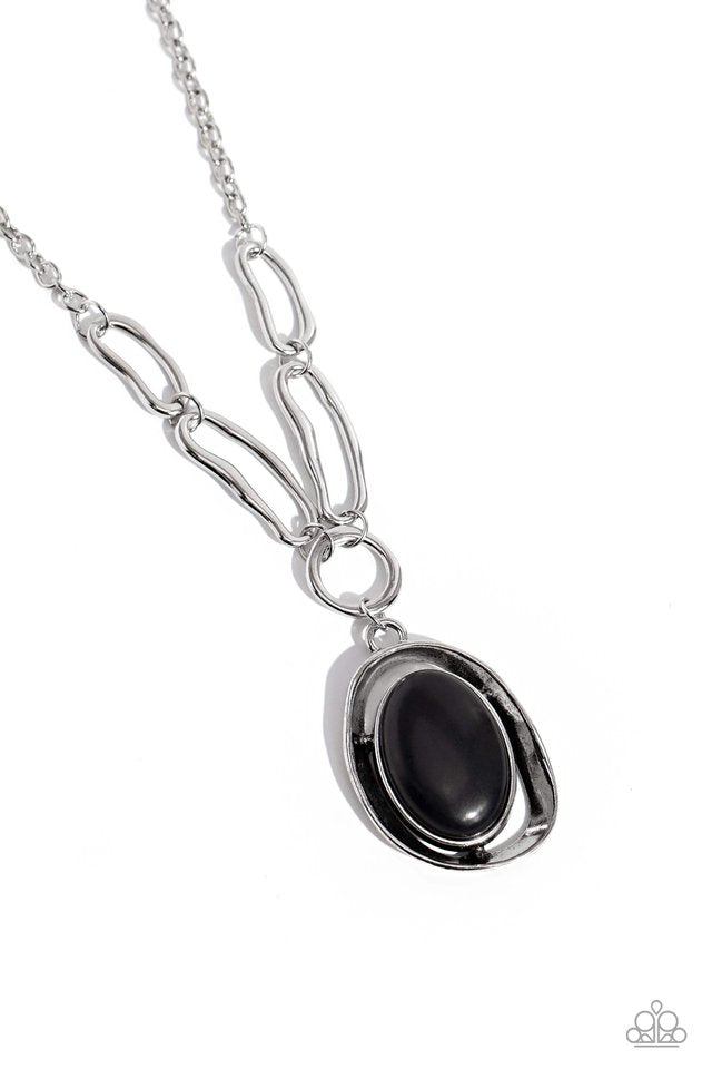 Sandstone Stroll - Black - Paparazzi Necklace Image