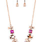 Interstellar Ice - Copper - Paparazzi Necklace Image