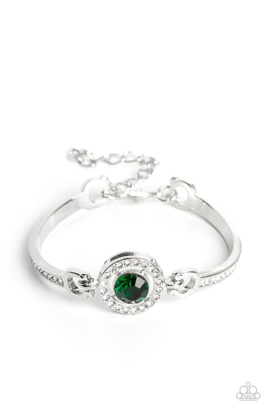 Focused and Fabulous - Green - Paparazzi Bracelet Image