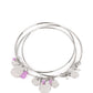 Secret Paradise - Purple - Paparazzi Bracelet Image