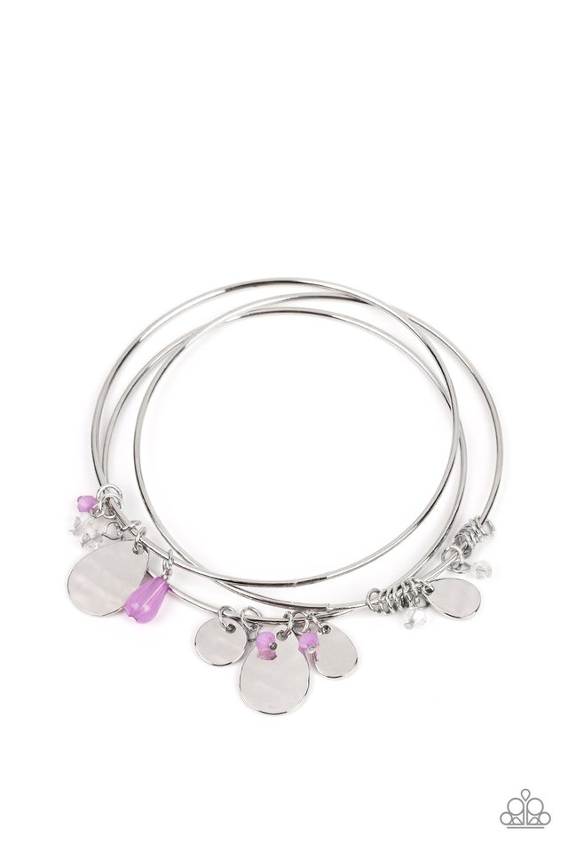 Secret Paradise - Purple - Paparazzi Bracelet Image