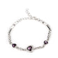 Amor Actually - Purple - Paparazzi Bracelet Image