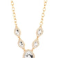 The Upper Echelon - Gold - Paparazzi Necklace Image