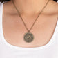 Summer HOMESTEAD - Brass - Paparazzi Necklace Image