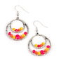 Bustling Beads - Multi - Paparazzi Earring Image