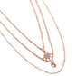 Trendy Twinkle - Rose Gold - Paparazzi Necklace Image