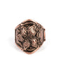 Hibiscus Harbor - Copper - Paparazzi Ring Image