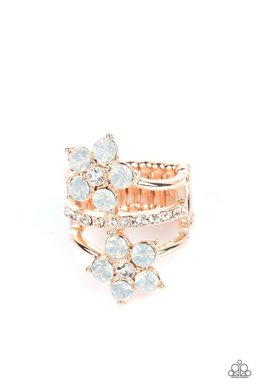 Precious Petals - Rose Gold - Paparazzi Ring Image