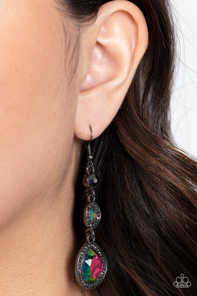 Dripping Self-Confidence - Multi - Paparazzi Earring Image