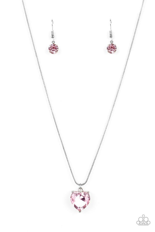 Smitten with Style - Pink - Paparazzi Necklace Image