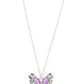 Wings Of Whimsy - Purple - Paparazzi Necklace Image