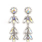 Space Age Sparkle - Yellow - Paparazzi Earring Image