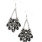 Prismatic Pageantry - Silver - Paparazzi Earring Image