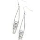 Atlantic Allure - Silver - Paparazzi Earring Image