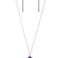 Shimmering Seafloors - Purple - Paparazzi Necklace Image