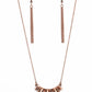 Hype Girl Glamour - Copper - Paparazzi Necklace Image