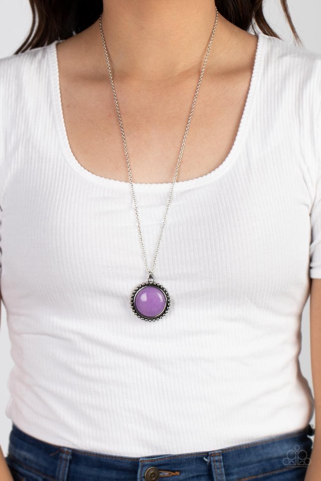 Collier Paparazzi 'Tout En Vinciable' En Argent, Acrylique – Neuf Avec étiquette