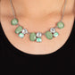 Fantasy World - Green - Paparazzi Necklace Image