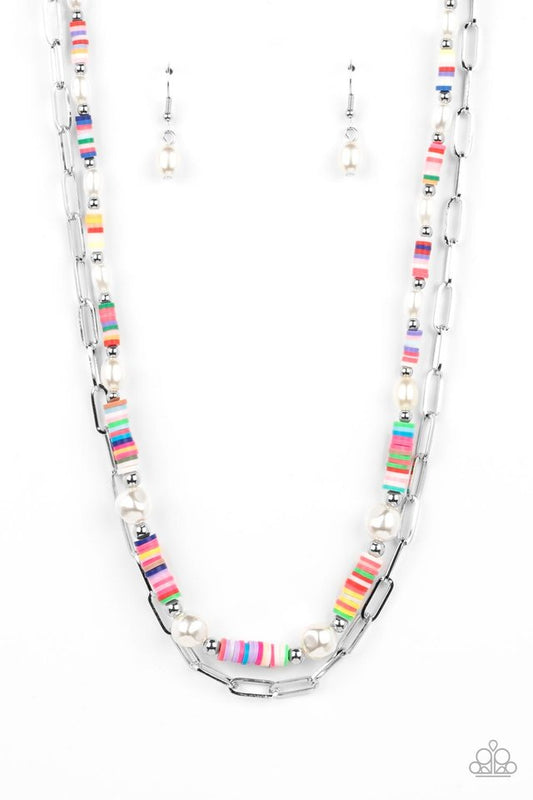 Tidal Trendsetter - Multi - Paparazzi Necklace Image