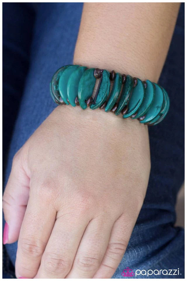 Pulsera Paparazzi ~ Días de verano - Azul