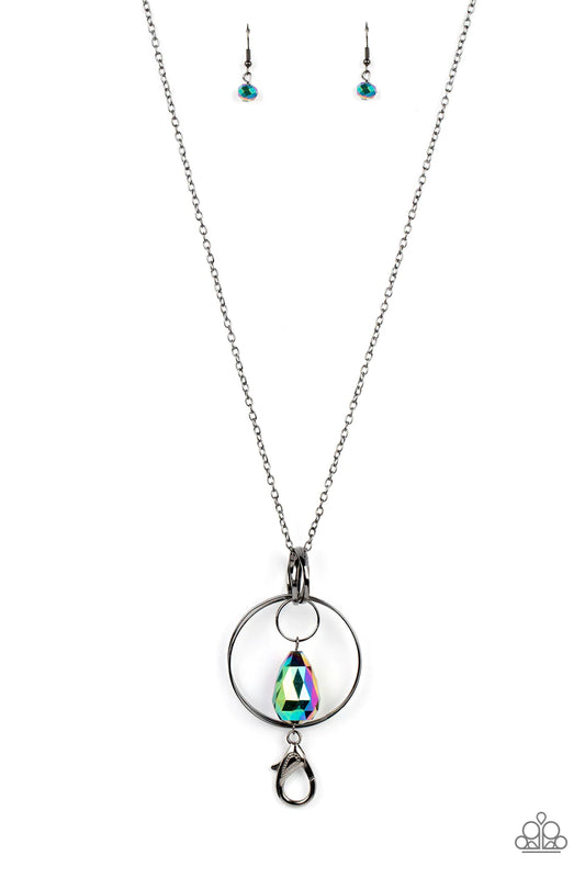 Paparazzi Necklace ~ Swinging Shimmer - Multi