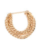 Heavy Duty - Gold - Paparazzi Bracelet Image