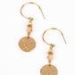 Artificial STARLIGHT - Gold - Paparazzi Earring Image