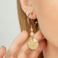 Artificial STARLIGHT - Gold - Paparazzi Earring Image