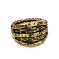 Stellar Stratosphere - Brass - Paparazzi Ring Image