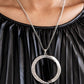 Encrusted Elegance - White - Paparazzi Necklace Image