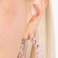 Yacht Royale - Pink - Paparazzi Earring Image