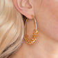 Bubble-Bursting Bling - Gold - Paparazzi Earring Image