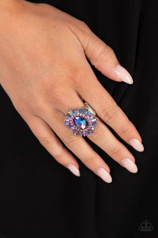 Astral Attitude - Pink - Paparazzi Ring Image