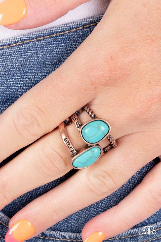 True to You - Copper - Paparazzi Ring Image