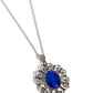 Sentimental Sabbatical - Blue - Paparazzi Necklace Image