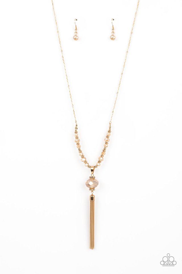 One SWAY or Another - Gold - Paparazzi Necklace Image