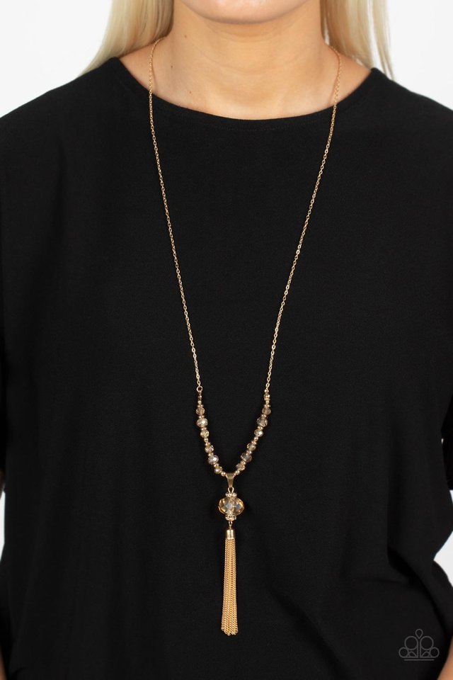 One SWAY or Another - Gold - Paparazzi Necklace Image