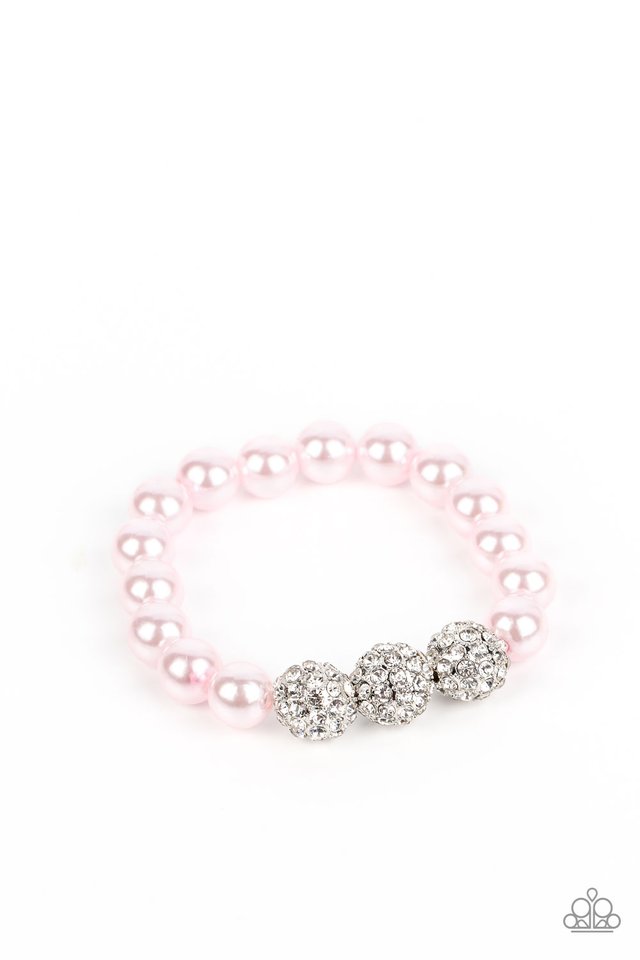 Breathtaking Ball - Pink - Paparazzi Bracelet Image