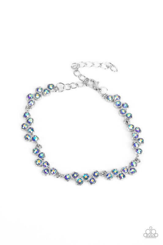 Flatter Yourself - Blue - Paparazzi Bracelet Image