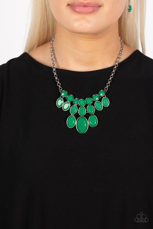 ​Delectable Daydream - Green - Paparazzi Necklace Image