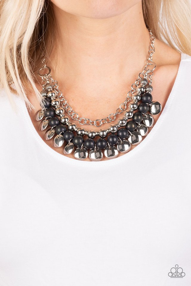 Leave Her Wild - Black - Paparazzi Necklace Image